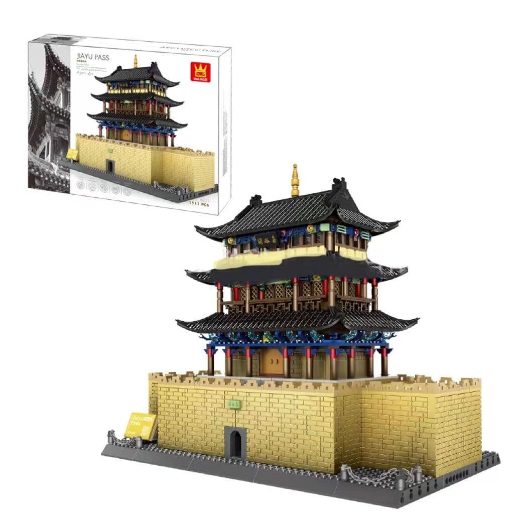 image-Wange Building Block Street View Children's Toys