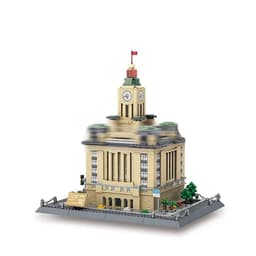 image-Wange Building Block Street View Children's Toys