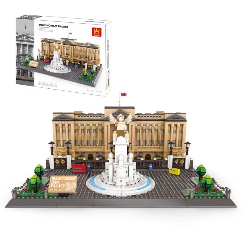 image-Wange Building Block Street View Children's Toys