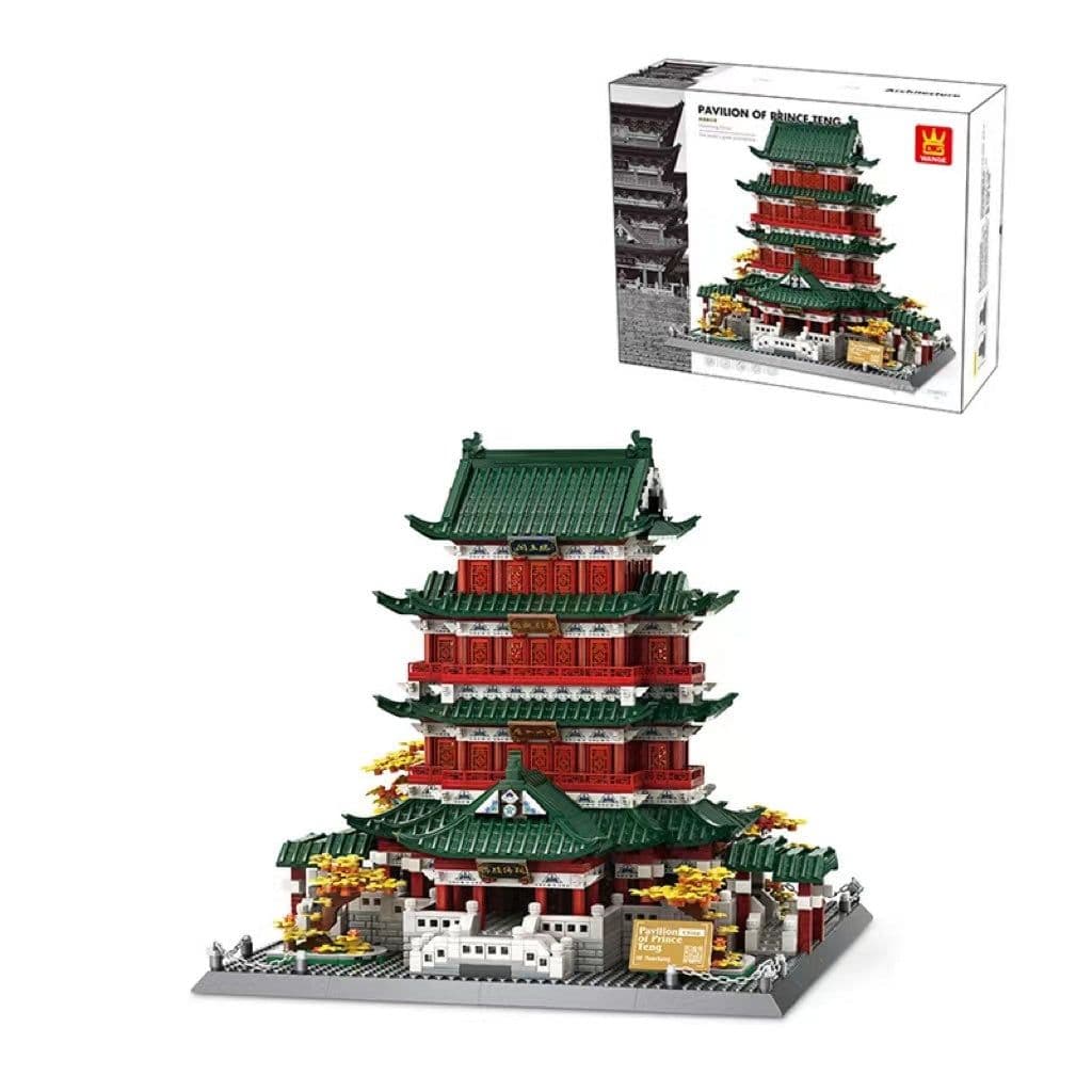 image-Wange Building Block Street View Children's Toys