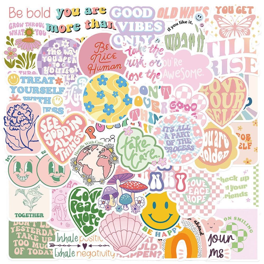 image-Motivational Statement Stickers Decorated