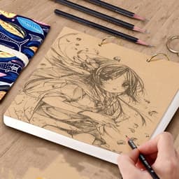 image-Thickened Sketchbook 8K Hand-painted Marker Special Drawing Book
