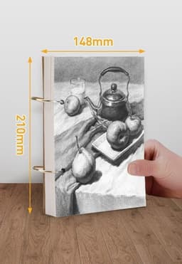 image-Thickened Sketchbook 8K Hand-painted Marker Special Drawing Book