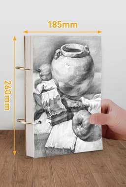 image-Thickened Sketchbook 8K Hand-painted Marker Special Drawing Book