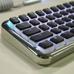 image-Double Skin Milk Pudding Transparent Key Cap Closed PBT Two Color OEM No Water Mouth 61 68 84 87 104 Etc