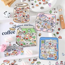 image-Sticker Pack Little Life Home Series Hand-painted Cartoon Hand Tent Stickers 100 Sheets