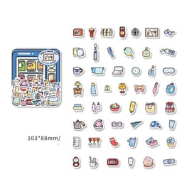 image-Sticker Pack Little Life Home Series Hand-painted Cartoon Hand Tent Stickers 100 Sheets