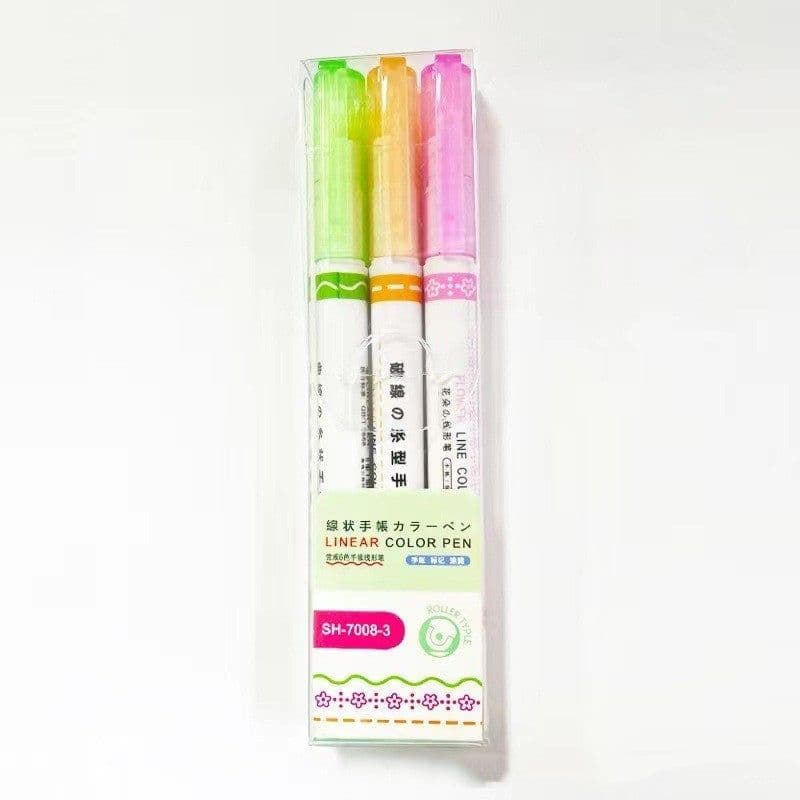 image-Net Celebrity Creative Curve Pen Roller Outline Pen Student Hand Ledger Line Paintbrush