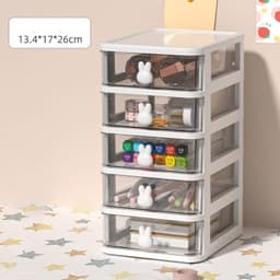 image-Desktop Storage Box Small Drawer Type Children's Hair Clip Headwear Organizing Box