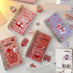 image-Loose-leaf Hand Ledger Full Set Of Girl Heart Pack Remove Student Coil Book