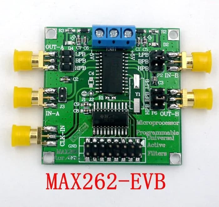 image-MAX262 Active Filter Module Programmable Filter High Low Pass Bandpass