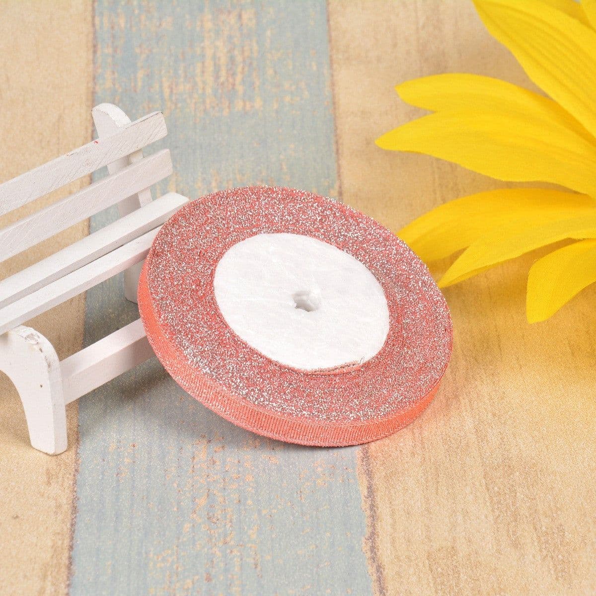 image-1cm Colorful Green Onion With 3 Points Ribbon Bow Gold Silk Silver Polyester Ribbon