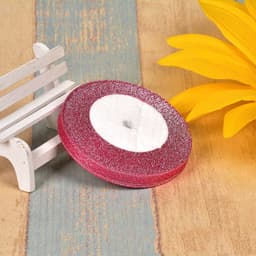 image-1cm Colorful Green Onion With 3 Points Ribbon Bow Gold Silk Silver Polyester Ribbon