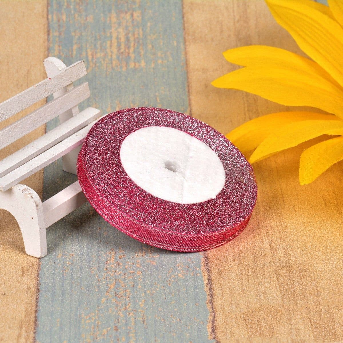image-1cm Colorful Green Onion With 3 Points Ribbon Bow Gold Silk Silver Polyester Ribbon