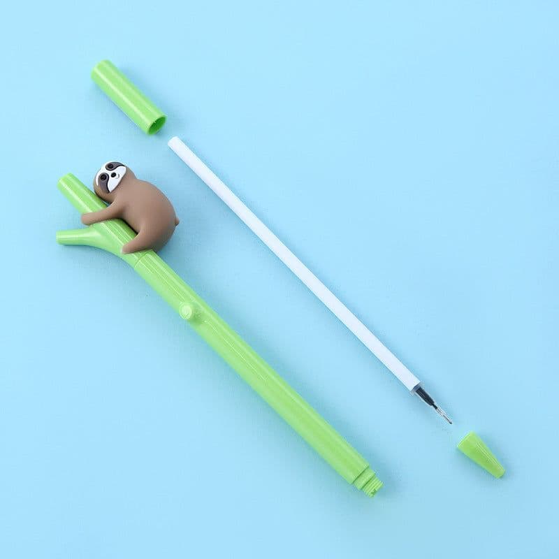 image-Zhongfan Creative Small Black Cute Cartoon Signature Pen