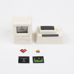 image-Macintosh Styling Retro Personality Transparent Key Cap