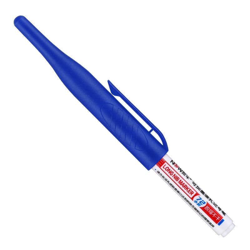 image-Long-head Quick-drying Waterproof Woodworking Oil Marker