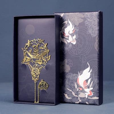 image-Twelve Constellations Series Metal Bookmark Brass Hollowed Out
