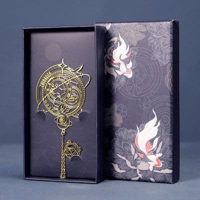 image-Twelve Constellations Series Metal Bookmark Brass Hollowed Out