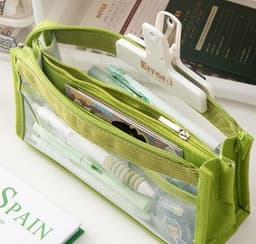 image-Large Capacity Six-layer Transparent Pen Bag Stationery For Primary School Students