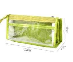 image-Large Capacity Six-layer Transparent Pen Bag Stationery For Primary School Students