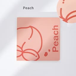 image-Simple Fruit Square Book Notebook Female Students Notepad