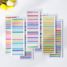 image-Simple Ins Wind Super Long Clause Color Student Notepad