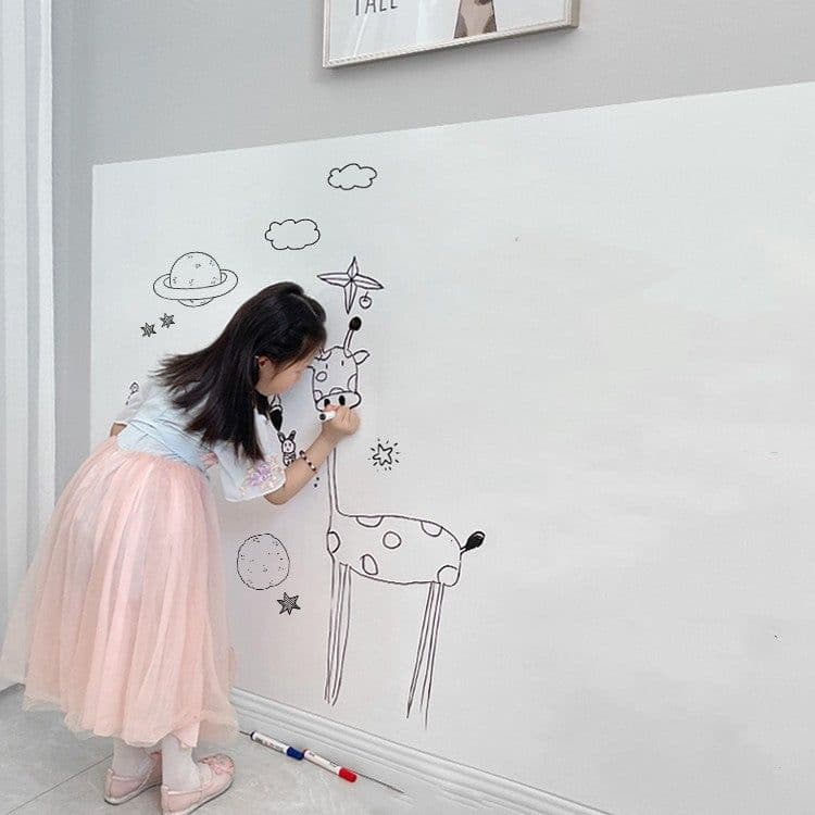 image-Removable Scratchpad Wall Free Household Children's Room Writing Board Sticker