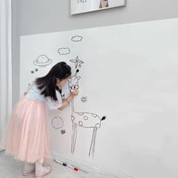 image-Removable Scratchpad Wall Free Household Children's Room Writing Board Sticker