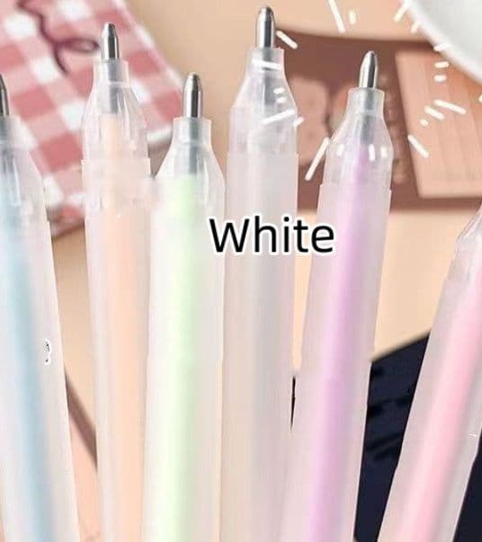 image-Macaroon Color Dispensing Cap-pulling 20-second Quick-drying Dispensing Pen