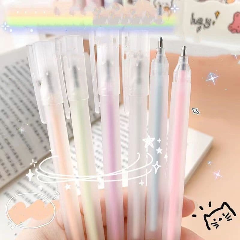 image-Macaroon Color Dispensing Cap-pulling 20-second Quick-drying Dispensing Pen
