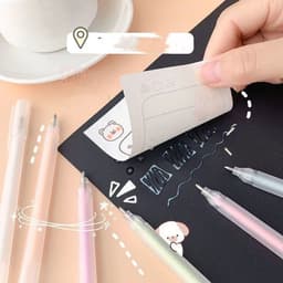 image-Macaroon Color Dispensing Cap-pulling 20-second Quick-drying Dispensing Pen