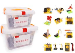 image-Handmade DIY Electronic Science Experiment Set Students Physical Puzzle