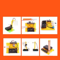 image-Handmade DIY Electronic Science Experiment Set Students Physical Puzzle