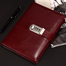 image-Girls' Thickened Hand Books With Locks Laptops With Locks