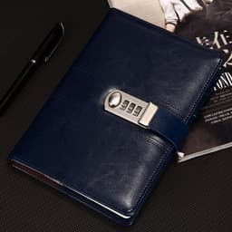 image-Girls' Thickened Hand Books With Locks Laptops With Locks