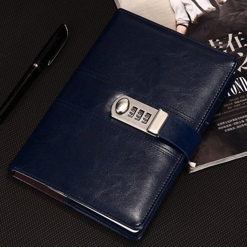 image-Girls' Thickened Hand Books With Locks Laptops With Locks