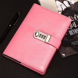 image-Girls' Thickened Hand Books With Locks Laptops With Locks