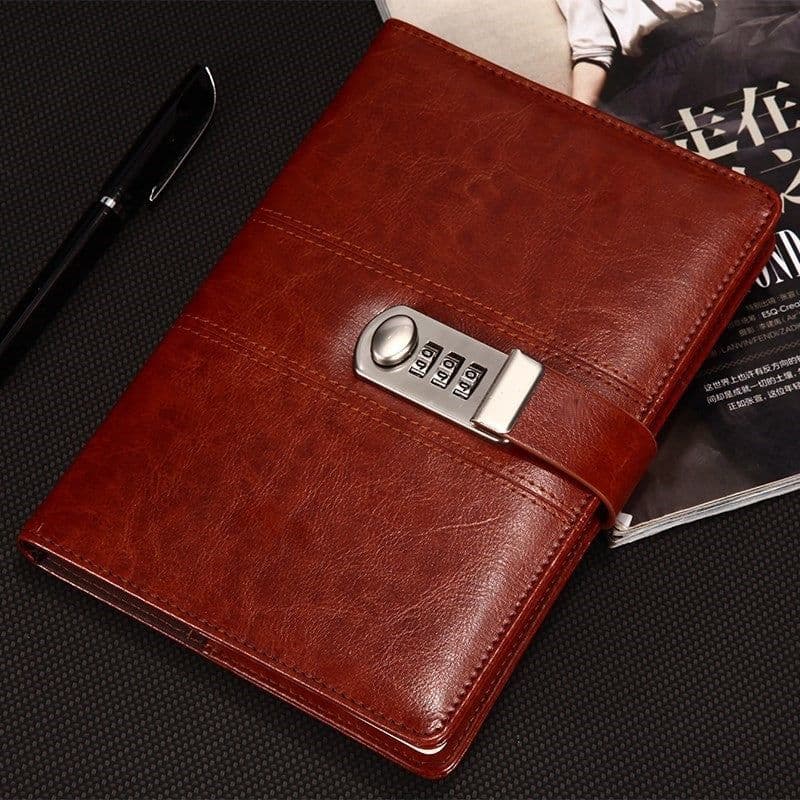 image-Girls' Thickened Hand Books With Locks Laptops With Locks