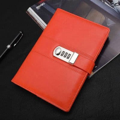 image-Girls' Thickened Hand Books With Locks Laptops With Locks