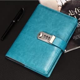 image-Girls' Thickened Hand Books With Locks Laptops With Locks