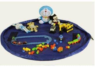 image-Creative travel picnic pads, large size baby toys, storage bags, convenient waterproof finishing bags.