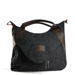 image-Handbags Women Minimalist Retro Shoulder Crossbody Vintage Canvas Bag