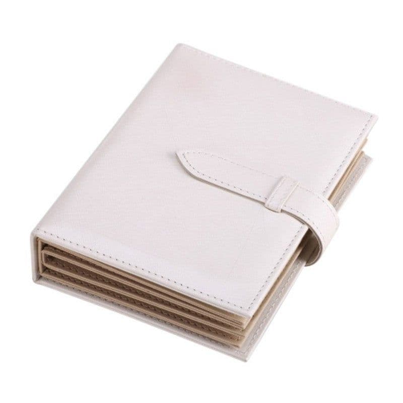 image-Jewelry Box Earring Book Portable Earrings Bag Storage Album Books Boxes Jewelry Necklace Collect Organizer