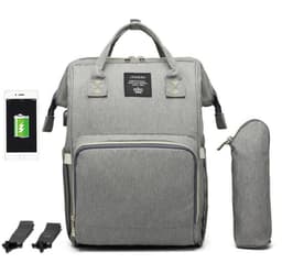 image-Large Capacity Diaper Bag Mummy Nursing Nappy Backpacks Travel Baby