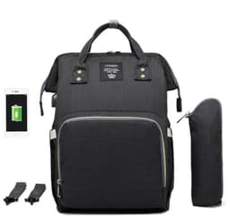 image-Large Capacity Diaper Bag Mummy Nursing Nappy Backpacks Travel Baby