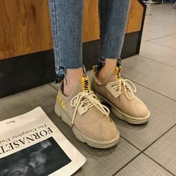 image-Boots women cotton shoes winter new version of the Korean version of students all warm with velvet and thickened bread shoes female
