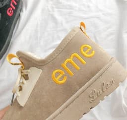 image-Boots women cotton shoes winter new version of the Korean version of students all warm with velvet and thickened bread shoes female