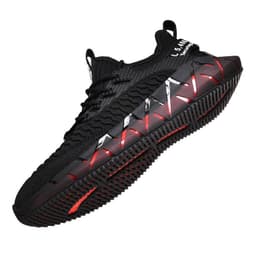 image-Mesh running shoes flying woven casual shoes