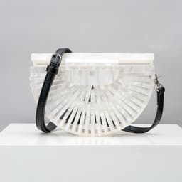 image-Round Acrylic Cross Body Bag Summer Mini Girls Lady Handbags